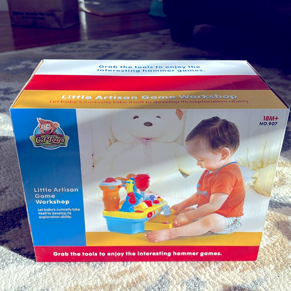 Clif Toys Little Artisan Game Workshop NIB